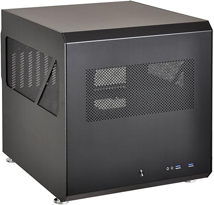 Amazon Lian Li Atx対応キューブ型ケース フロント開閉機構 ブラック Pc V33b 日本正規代理店品 Lianli Pcケース 通販