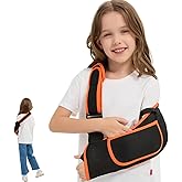 Yaoociy Arm Sling for Kids with Enhanced Size Adjustable Sling for Arm Support, Elbow Wrist Left Right Arm Sling with Buckle Design (Small)