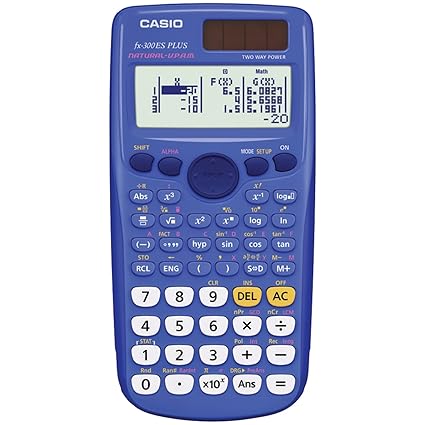 Casio Fx 300es Plus Scientific Calculator Blue - 