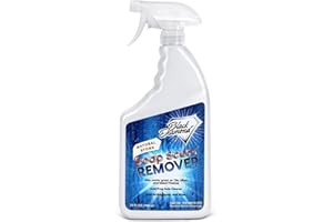 Black Diamond Stoneworks Natural Stone Shower Soap Scum Remover Spray. For Cleaning Bathtubs, Glass Doors, Tubs, Travertine, Marble, Tile. Heavy Duty, Safe Acid-Free Cleaner. Safe for fixtures.