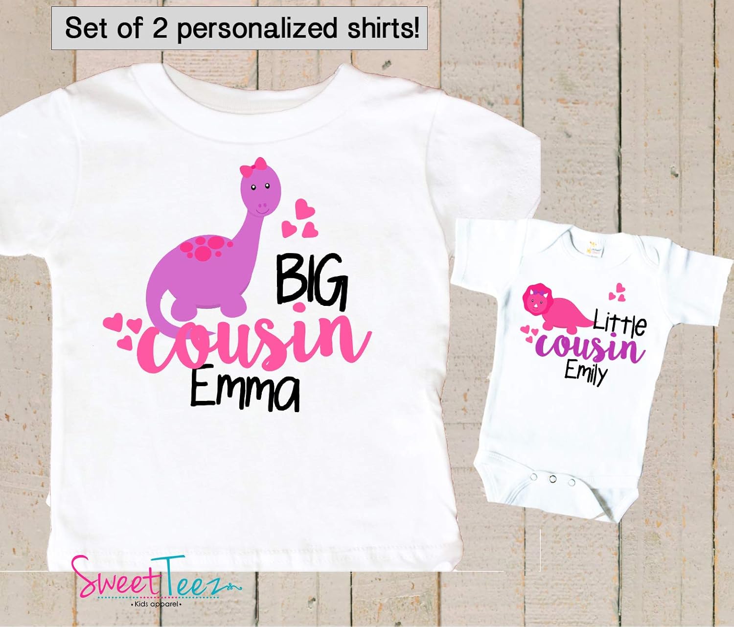 big cousin little cousin baby grows