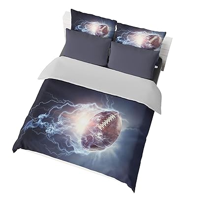 1 Navy Duvet Cover 2 Navy Pillowcases No Comforter Inside