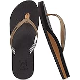 KuaiLu Womens Arch Support Flip Flops Comfortable Yoga Mat Slip on Summer Beach Walking Thong Cushion Sandals