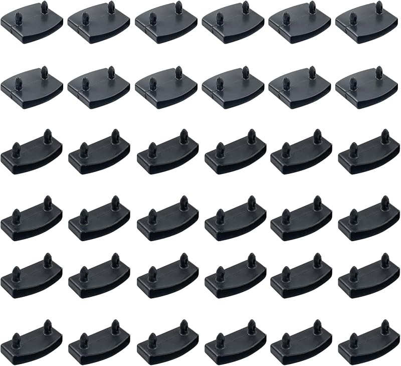 Sgehai 36 Pcs Bed Slat Holders Kit 24 Side 12 Center Caps 55mm Replacement