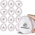 PACKGOUT Soft Baseballs Foam Baseballs for Kids Teenager Players Training Balls, Squishy Practice Baseballs for Hitting or Replacement Balls Soft Tballs