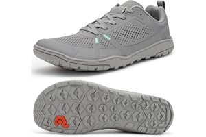Pulltop Barefoot Trail Running Shoes for Men - Wide Toe Box | Zero Drop Sole | Minimalist Cross-Training Shoes