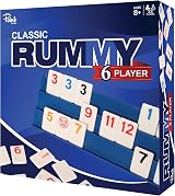 Point Games Rummy Cube 6 Player Edition Set - 146 Tiles, 6 Racks