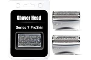 HONGNAL 2Pack Series 7 Replacement Head for Braun Series 7 Foil Shaver Replacement Heads Compatible with 70s Replacement Compatible with Series 7 Shavers 70s 720,750CC, 760CC,790CC,9565 Foil Shaver
