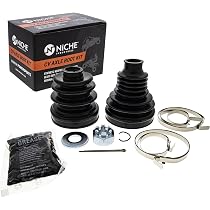 NICHE Front Rear CV Axle Boot Kit for Can-Am 705401346 Outlander
