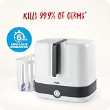 NUK Vario Express Steam Steriliser 6 Bottles Auto Switch Off UK Plug view 2