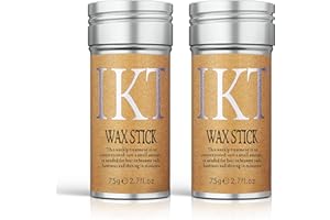 SHIYALAN Hair Wax Stick, 2 Pack Wax Stick for Hair, Slick Stick for Hair Non-greasy Styling Hair Pomade Stick, Strong Hold Makes Hair Look Neat and Tidy, Scent