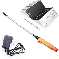 West Thorne Pro Cattle Prod, Newest Waterproof Cattle Prod Stick with LED Light, Rechargeable Electric Livestock Prod, X Seri