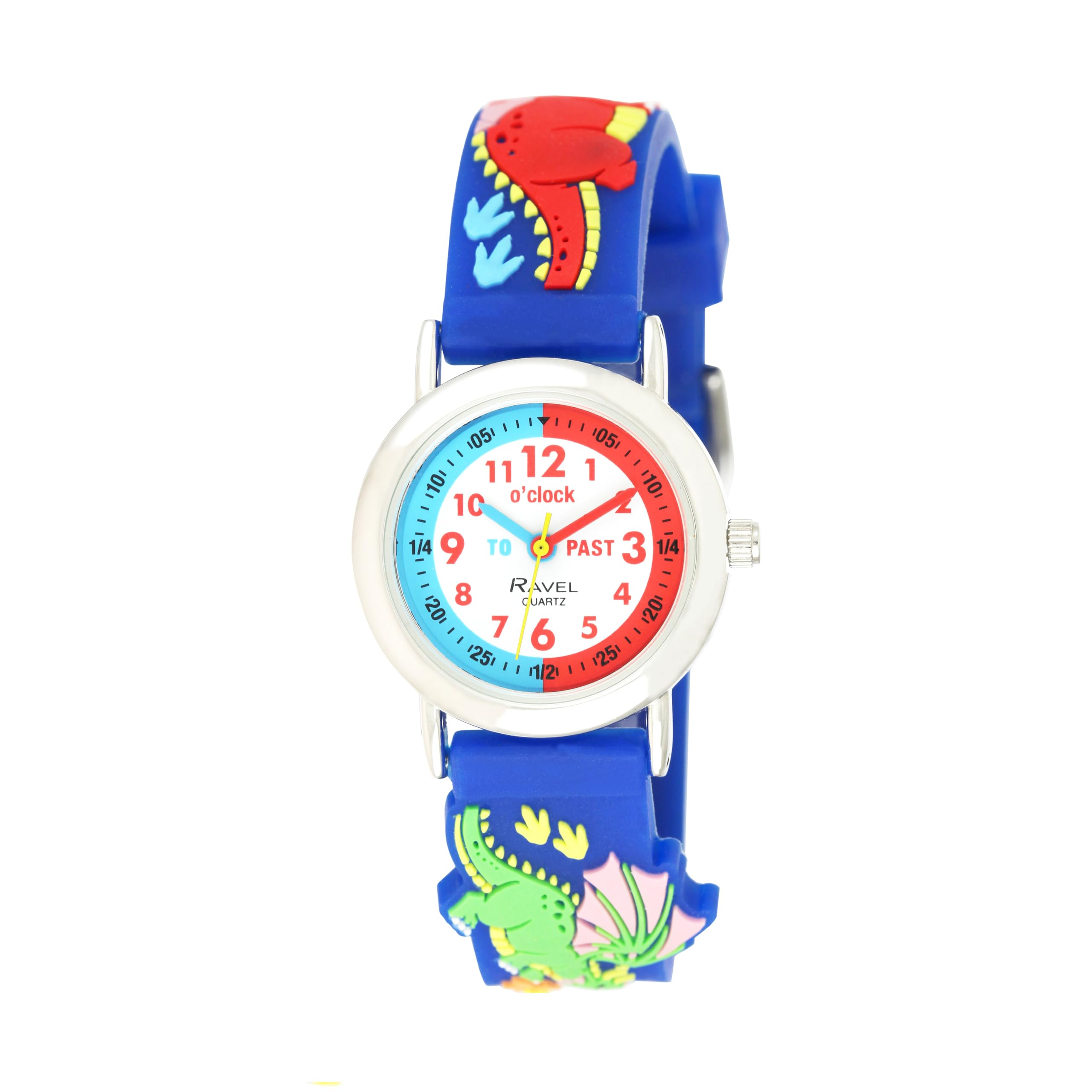Ravel Children's Blue Dragons Time Teacher Watch — image 1