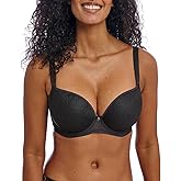 Freya Womens Love-Haze Underwire Plunge Molded T-Shirt Bra