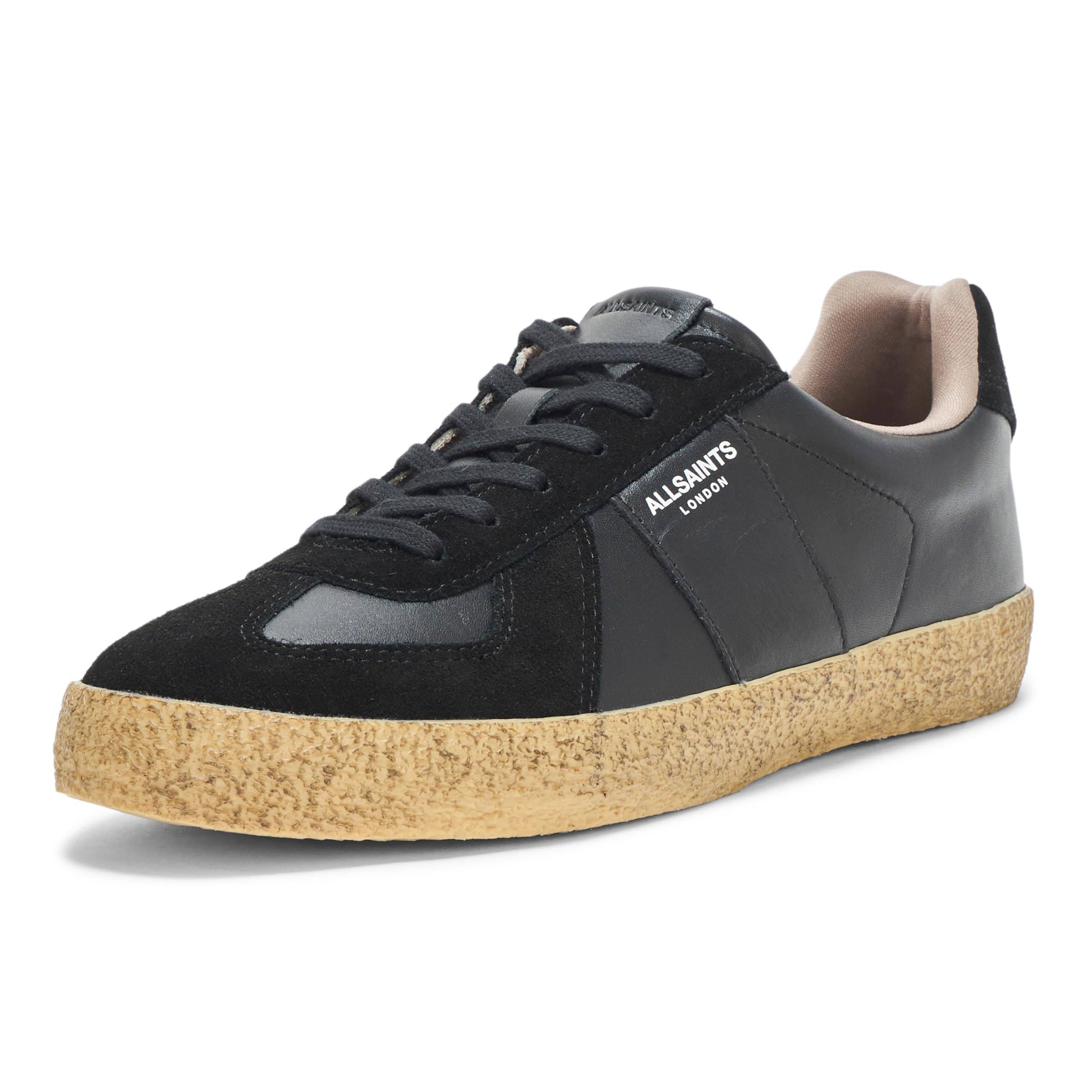 AllSaints Men’s Jaimee Low TOP Black/Gum 9M