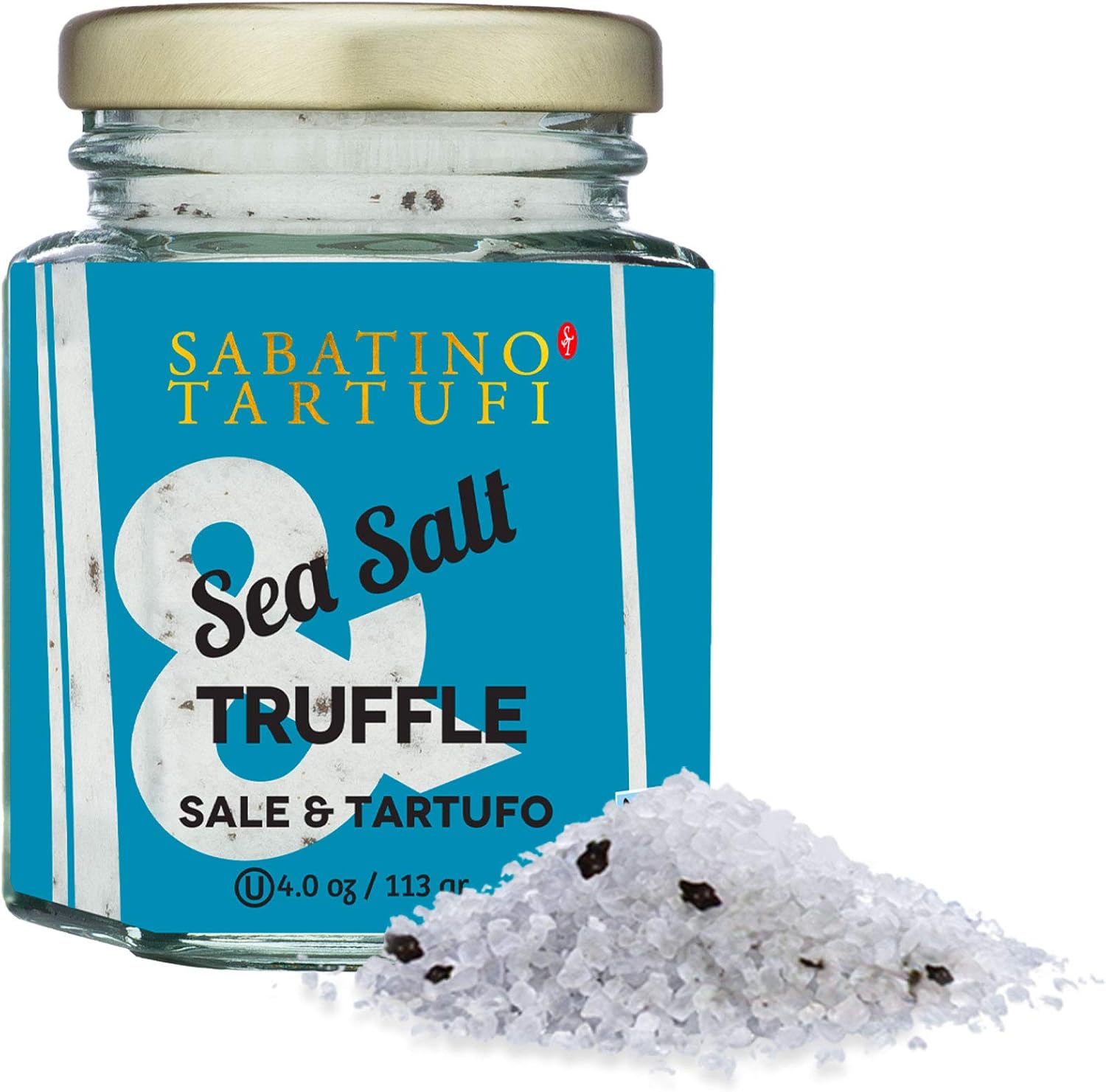 Sabatino Tartufi, Truffle & Salt, 4 Ounce (Pack of 1): Grocery & Gourmet Food