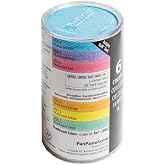 PanPastel Artist Pastels by GOLDEN, Pearlescent Colors Set, 6 Colors | Artist grade soft pastels in a unique pan format for smooth blending, easy uniform coverage, and low dust.