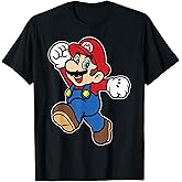Super Mario Classic Jump Portrait T-Shirt