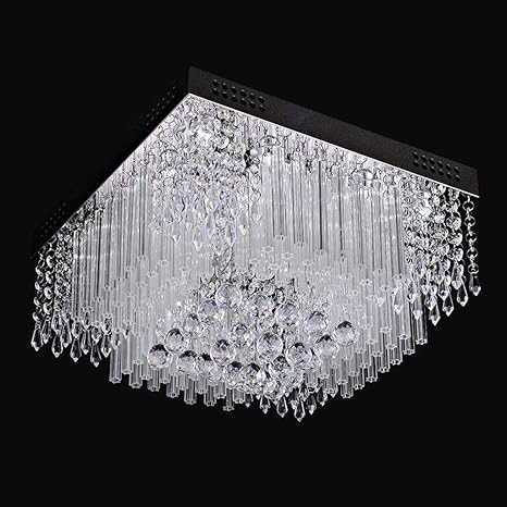 zxw moderno led lampara de cristal