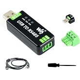 Industrial USB to RS485 Converter Bidirectional Adapter Board, with Original FT232RNL and SP485EEN Chip, up to 1.2km Transmission Distance, Support Mac/Linux/Android/WinCE/ Win11/10/8.1/8/7/XP, etc.