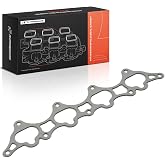 A-Premium Lower Engine Intake Manifold Gasket Set Compatible with Honda | for Accord 1986 1987 1988 1989, 2.0L, 2BBL
