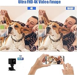 4K Hidden Spy Mini Camera WIFI Wireless Security