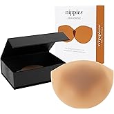 Nippies Reusable Nipple Covers for Women - Extra Thick, Teardrop & Semi-Circle Styles - No-Show Coverage for Backless Outfits
