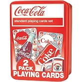 MasterPieces Officially Licensed Coca Cola 2 Pack Playing Cards - 54 Card Deck for Adults