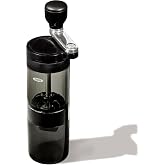 OXO Brew Manual Burr Coffee Grinder, Portable Grinder - 40 g | Lightweight, Stainless Steel Conical Burrs Provide Consistent Grind, 40 Microsettings, Compact for Travel, Camping