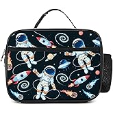 Betyiwling Astronaut Spaceman Lunch Box Insulated Reusable Lunch Bag Tote Cooler for Women Men Boy Girl School Work Office Picnic