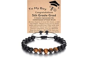 KINGSIN Graduation Gifts for Him Inspiring Bracelet gifts Class of 2025 Gifts