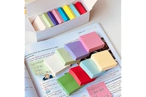 1100 Sheets of Multi-Color Square Sticky Notes, 1.5x1.5 inches self-Adhesive memo Pads, Suitable for Quick Messages and Remin