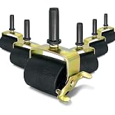 IRENPORU 6 PCS Heavy Duty Locking Metal Casters for Bed Frame Replacement Parts, Rollers, Wheels for Furniture Socket