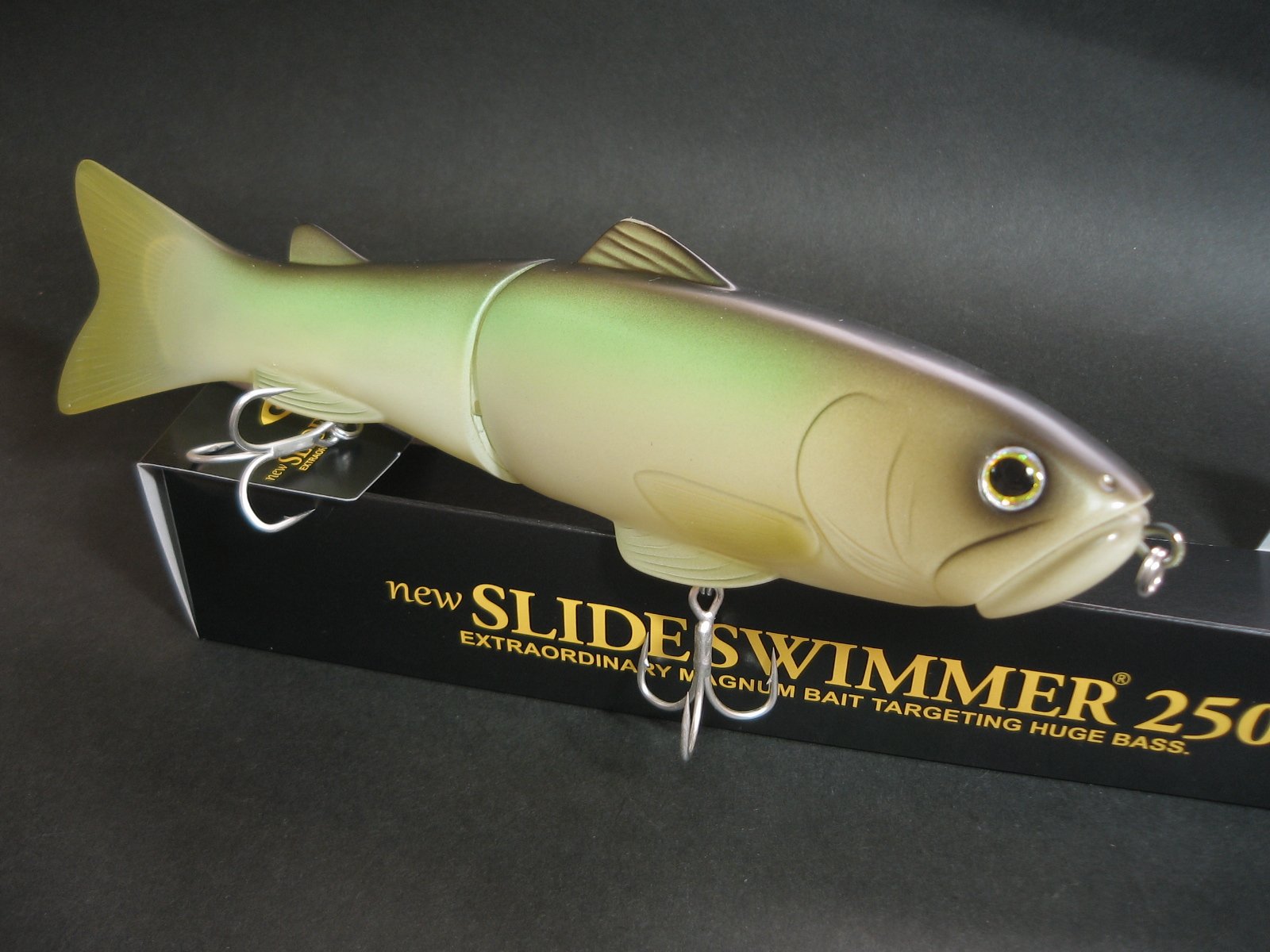 Deps New Slide Swimmer 250 Glide Bait - Slow Sinking Swimbait For Bass Fishing