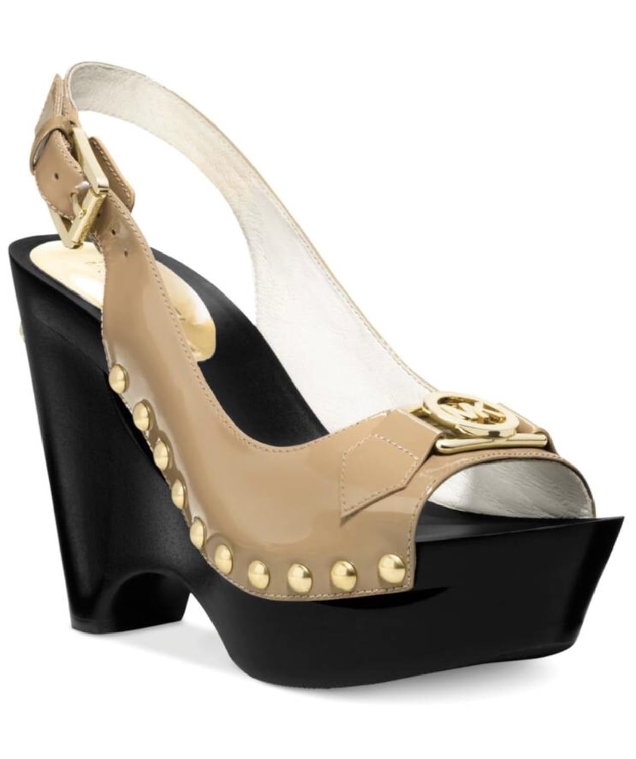 michael kors charm slingback shoes