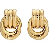 Heaven Mayhem Baby Knot Earrings – Modern Twisted Knot Design – Bold Everyday Jewelry