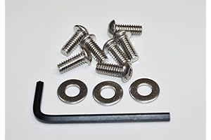 LOCEZY 7-Stainless Steel Batwing Fairing/Windshield Trim Bolt Kit are Replacement/compatible with Harley-Davidson years 1996-2022