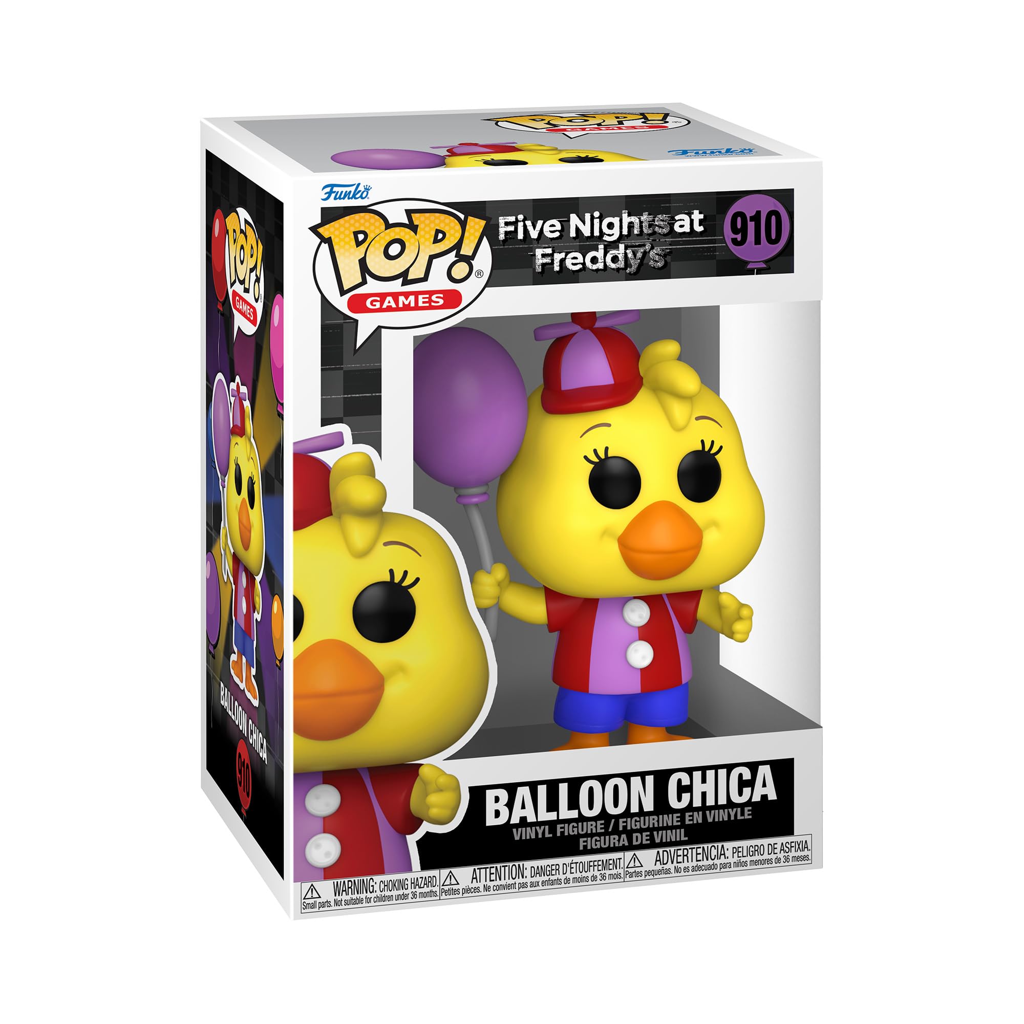 Funko Pop! Games: Five Nights At Freddy's (FNAF) SB - Balloon Chica the Chicken - Collectable Vinyl Figure - Gift Idea - Official Merchandise - Video Games Fans