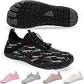 SIOSNETA Hike Barefoot Shoes for Women Men, Breathable Non-Slip Athletic Footwear, Wide Toe Water Shoes for Hiking, Non-Slip Neuropathy Shoes for Women Men, Grounded Comfort wear
