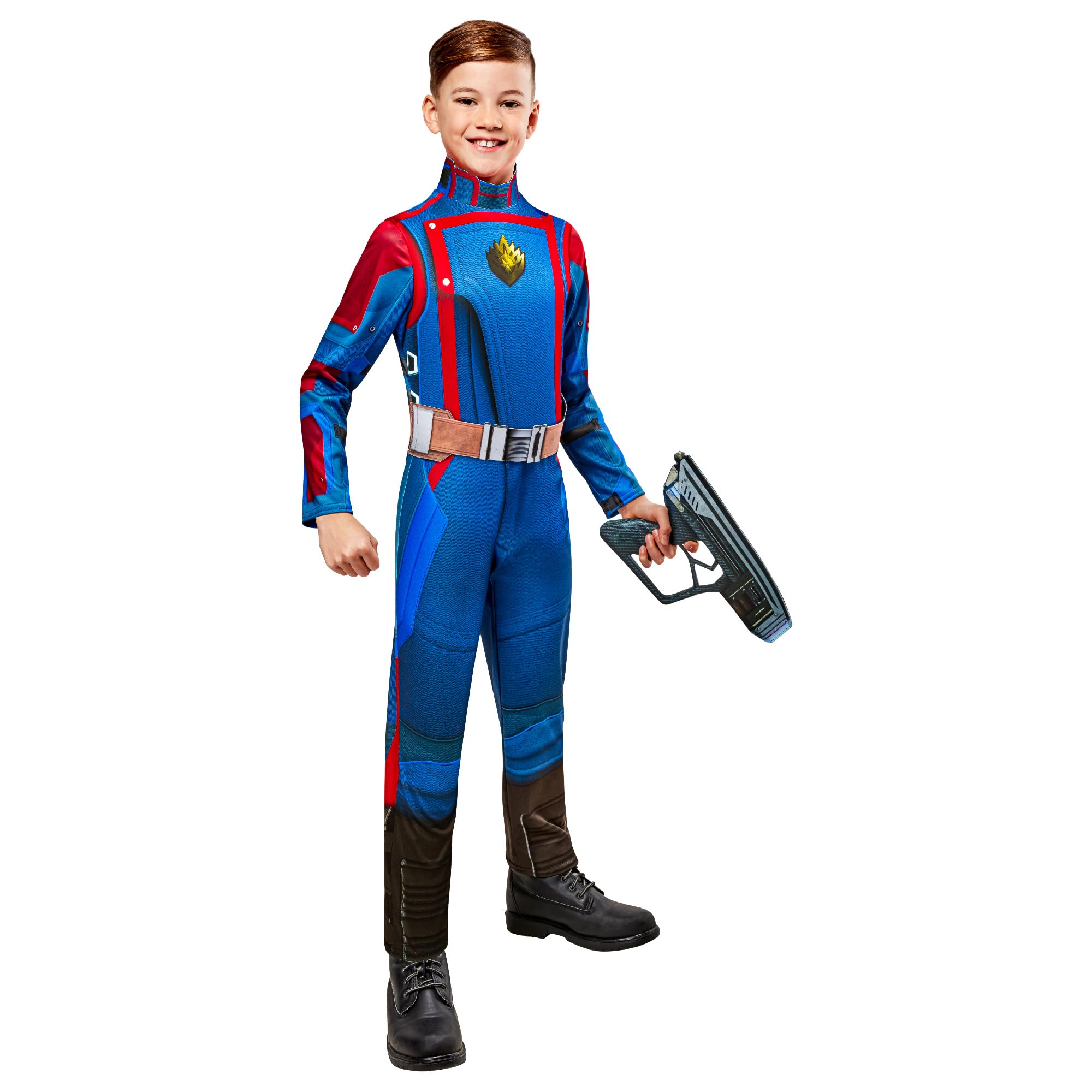 Rubies 1000629M Star-Lord Child Deluxe Kids Fancy Dress, Boys, Multi, 9-10 Years Halloween