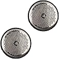 Spare mesh Covers 2 Pack Spare Replacement net Covers pionix Head caps for Black Extra Power Fabric Shaver