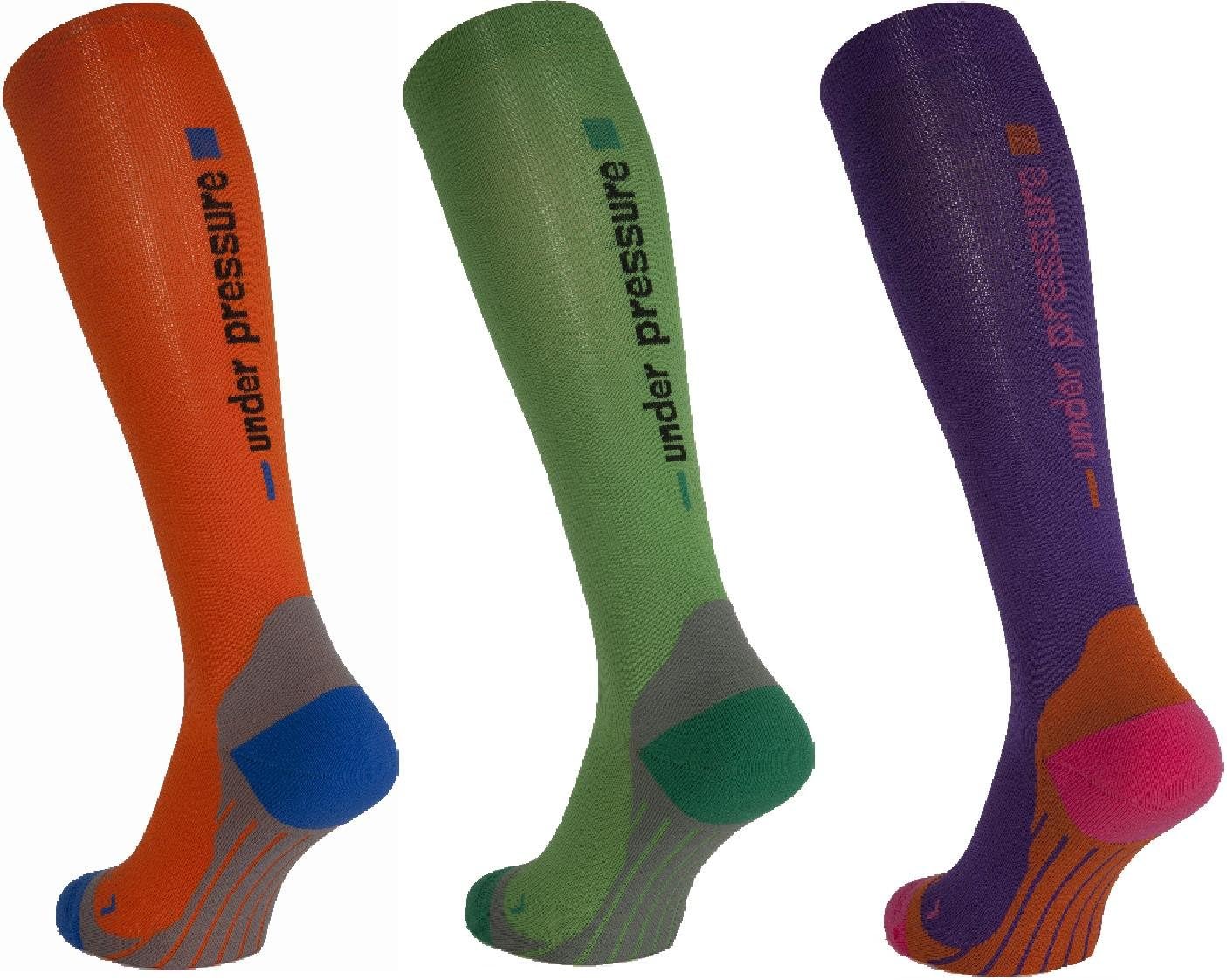 Schwarz-weiße Kompressions-Wadenärmel, Nylon-Wadenschutz, Neue