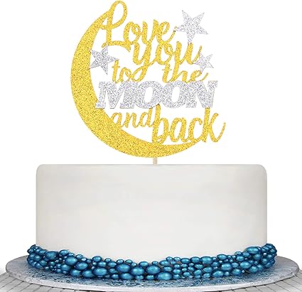 Free Free 259 Love You To The Moon And Back Cake Topper Svg SVG PNG EPS DXF File