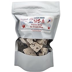 Freeze Dried Ice Cream Bites - Cookies & Cream