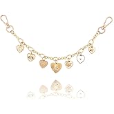 RichMoro Bag &Purse Charm Chain for Handbags -Heart Key Chain Accessories - Cute Keychain Gift for Womens