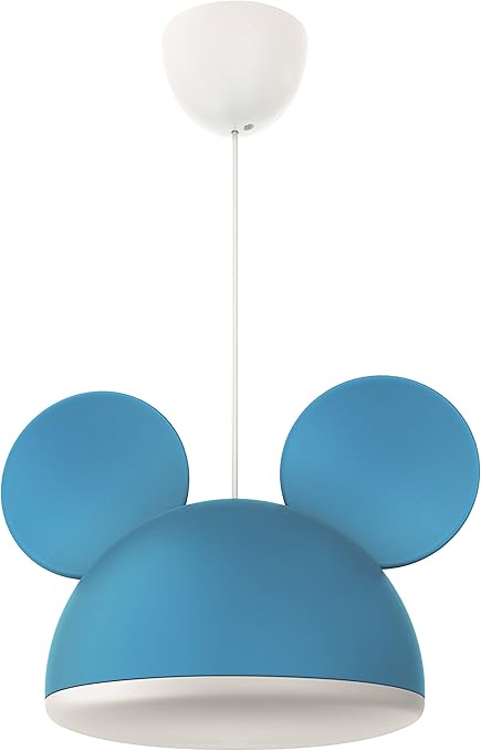 philips disney lampara colgante mickey mouse color azul