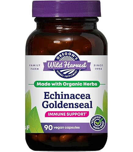 Amazon.com: Oregon's Wild Harvest Echinacea with Zinc and Vitamin