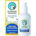Nuthatch Naturals Kids Lotion - Daily Use Gentle Moisturizer - Plant Based, Moisturizing & Non-Toxic Soothing Lotion for Kids - Dermatologist Tested - Gentle, Mild, Hypoallergenic, Fragrance Free