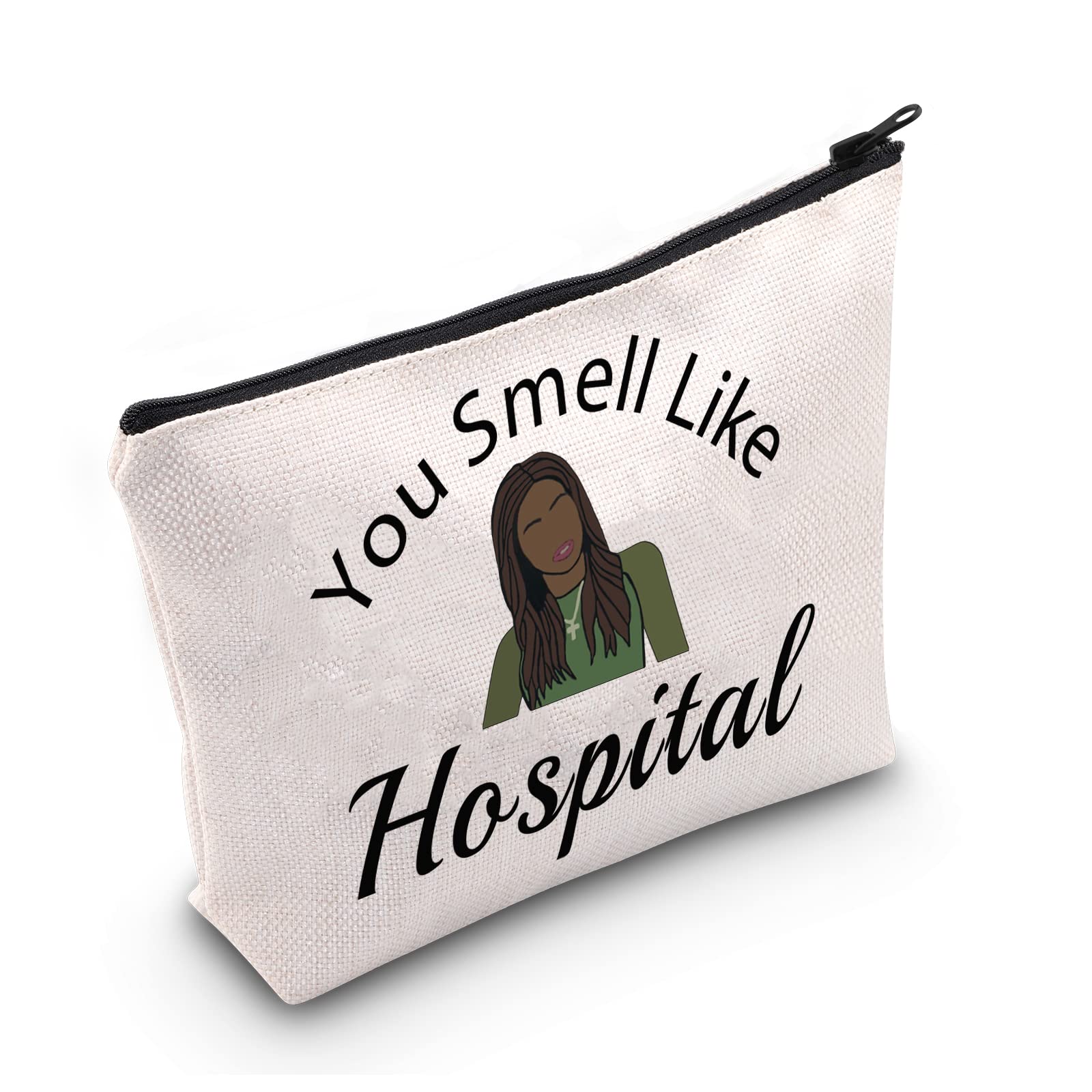 LEVLO Mary Fans Gifts You Smell Like Hospital Makeup Bags Housewives Gifts, You Smell Like Hospital