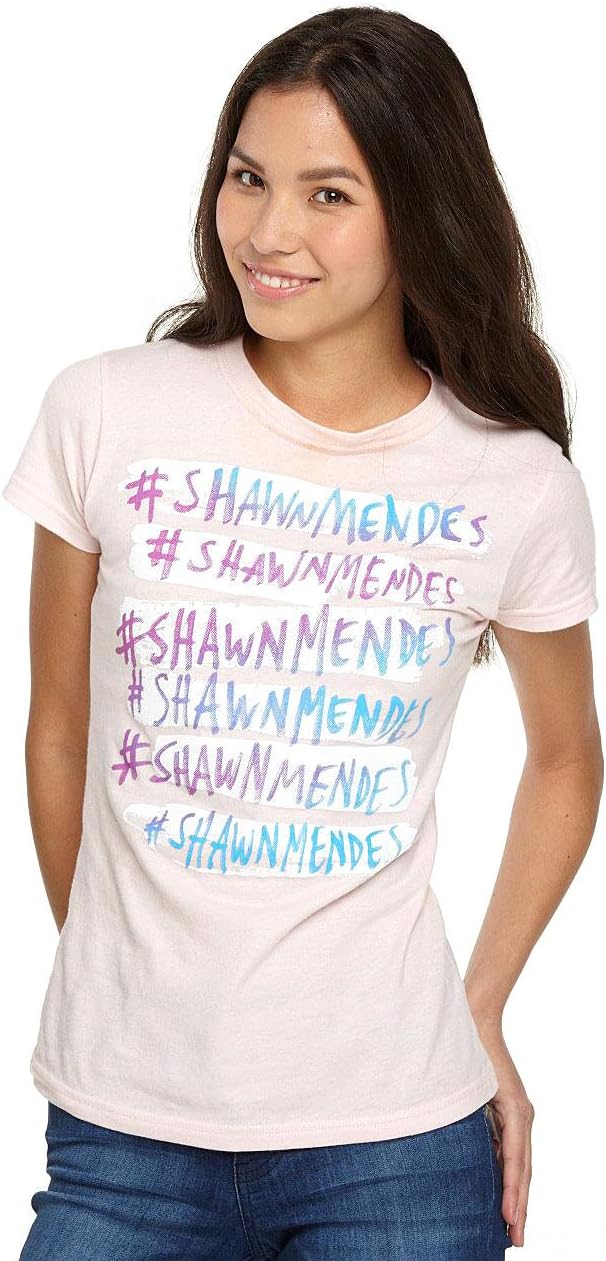 Delias Hashtag Shawn Mendes Light Pink Girls T Shirt Amazon Ca Sports Outdoors